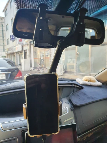RotatableCarHolder, 360-stopinjski nosilec za telefon, ki ga namestite na vzvratno ogledalo - Image 2