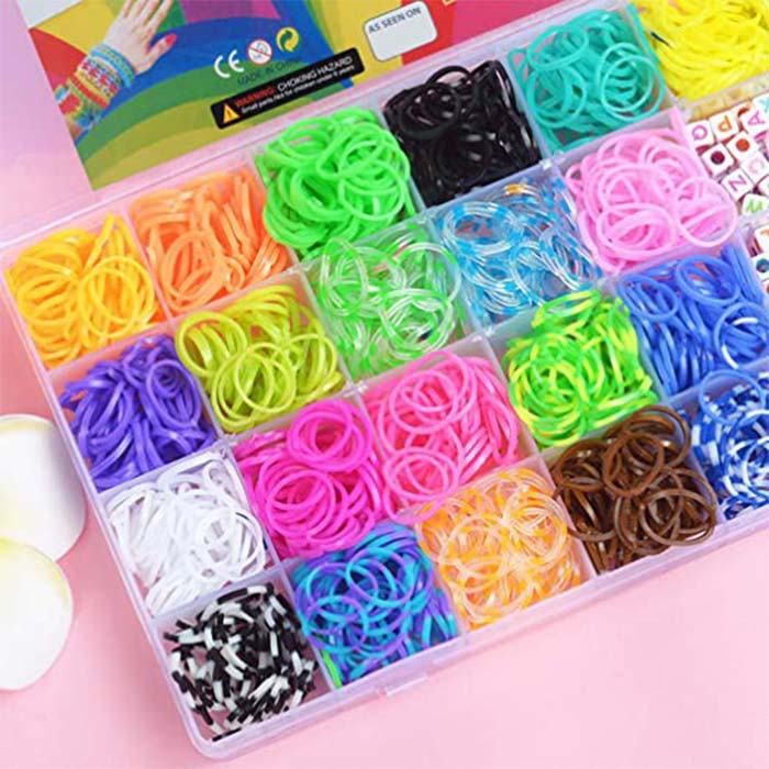 RubberBands, set za izdelavo zapestnic, obeskov in ostalih dodatkov - Image 7