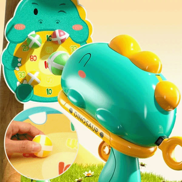 SUTMET, DinoSnap strelna igra z lepljivimi kroglicami - video