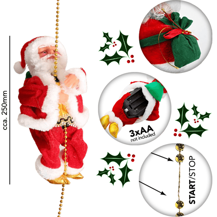SantaStar, Božiček, ki predvaja glasbo in pleza po vrvi - Image 6