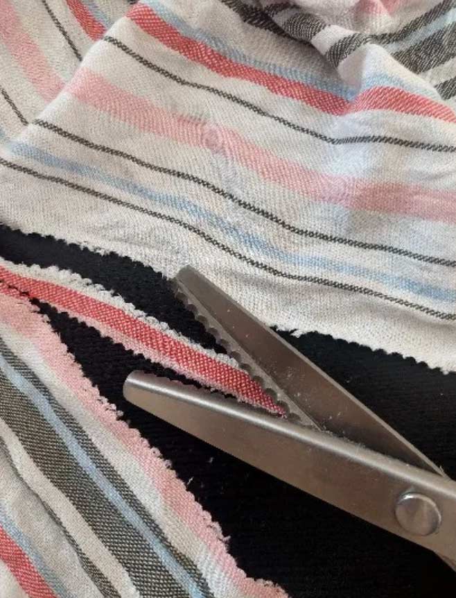 Scissors, cik-cak škarje za rezanje vseh vrst materialov - Image 9