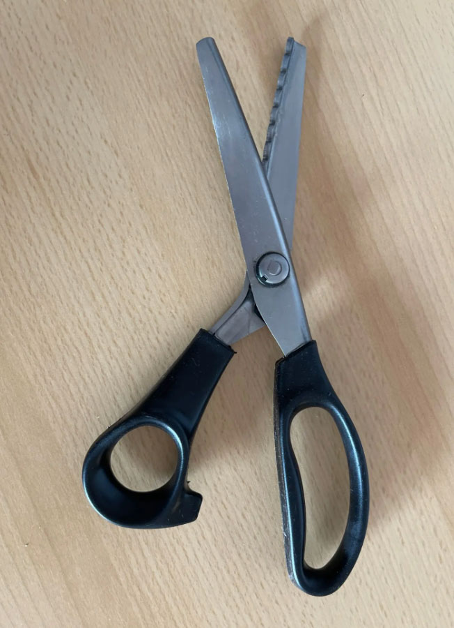 Scissors, cik-cak škarje za rezanje vseh vrst materialov - Image 10