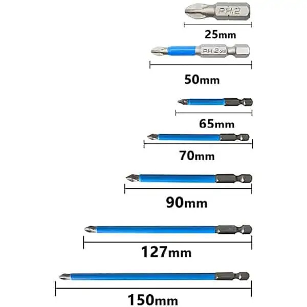 ScrewBitsMagnetic7, 7-delni set magnetnih nastavkov za vrtalnik - Image 2
