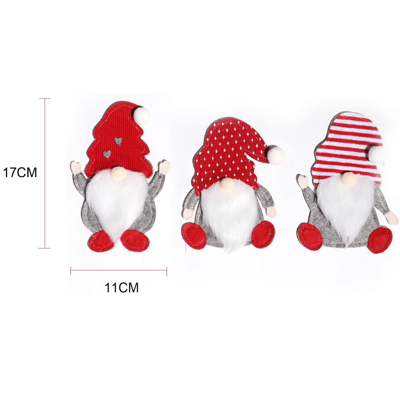 SetGnome, 3-delni set za jedilni pribor v obliki škratov - Image 4