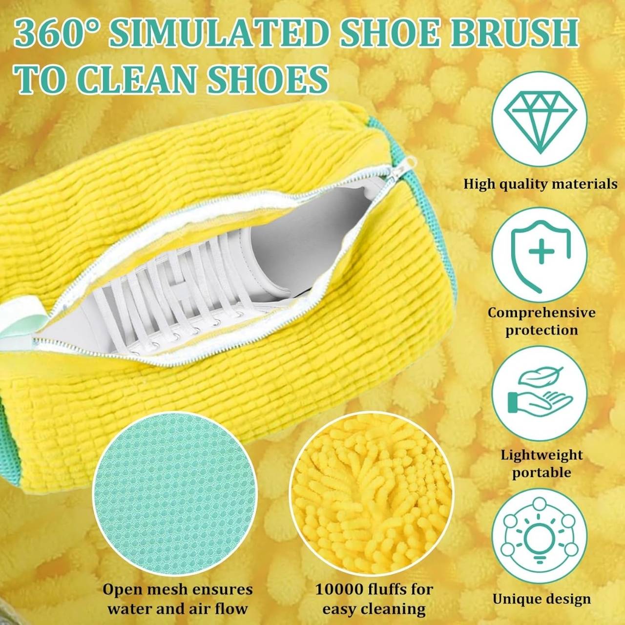 ShoeWash, pralna vrečka za čiščenje čevljev - Image 7