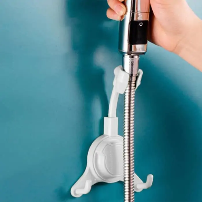 ShowerRack, držalo za tuš ročko z dodanima nosilnima kljukicama - Image 4
