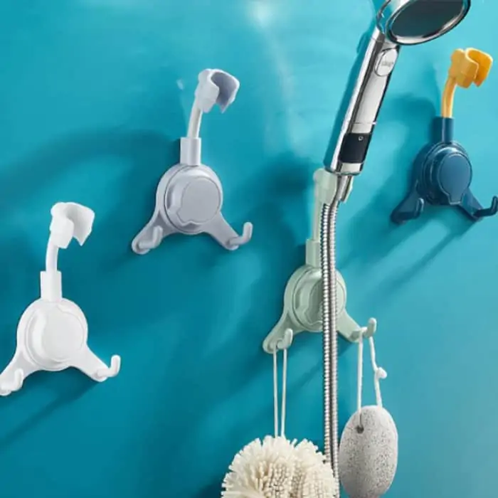 ShowerRack, držalo za tuš ročko z dodanima nosilnima kljukicama - Image 5