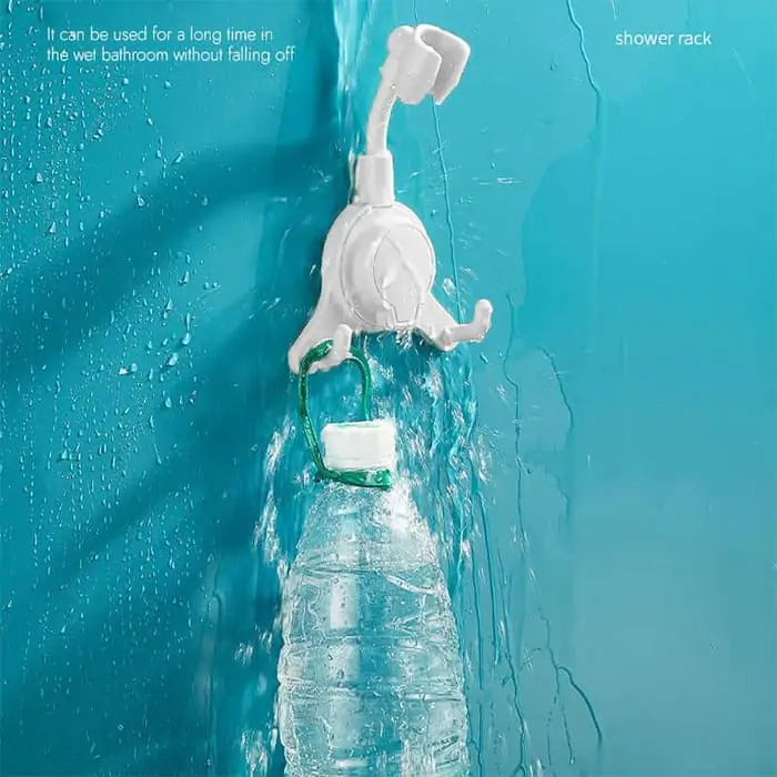 ShowerRack, držalo za tuš ročko z dodanima nosilnima kljukicama - Image 7