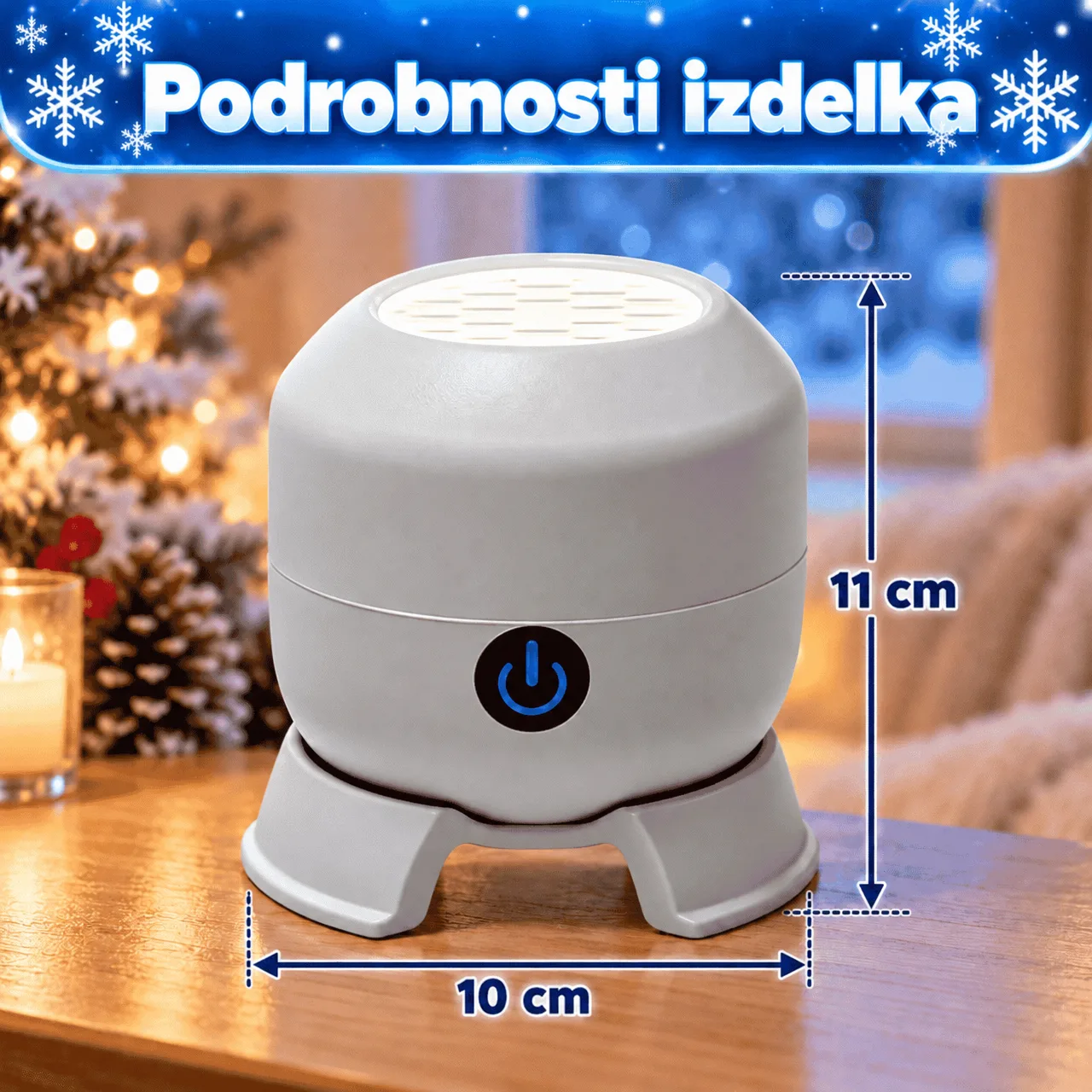 LED projektor snežink, SnowLamp - Image 3