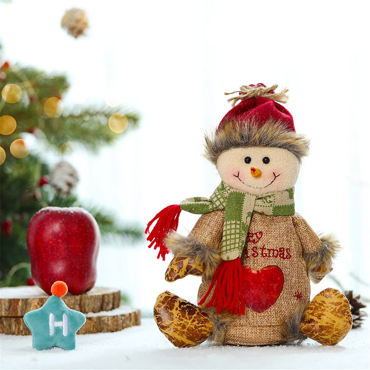 SnowMan, unikatna darilna vrečka v obliki snežaka - Image 4