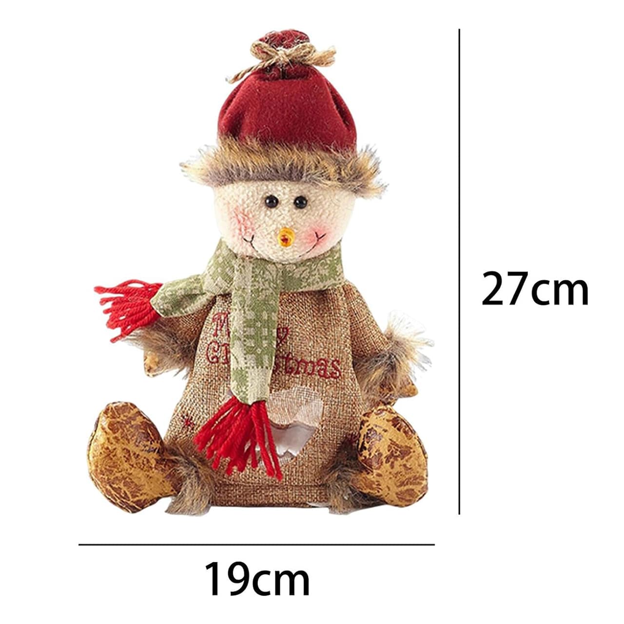SnowMan, unikatna darilna vrečka v obliki snežaka - Image 6