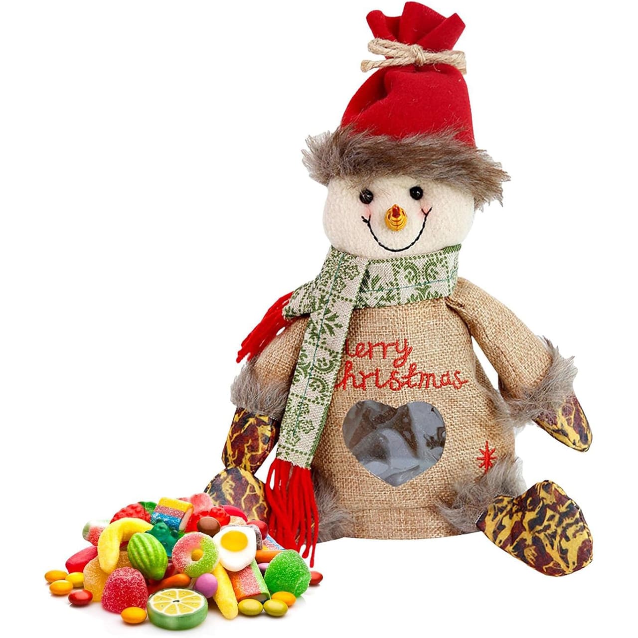 SnowMan, unikatna darilna vrečka v obliki snežaka - Image 7