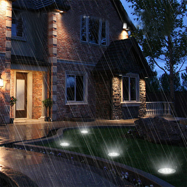 SolarGardenLights, 4 solarne LED svetilke za vrt ali potko - Image 9