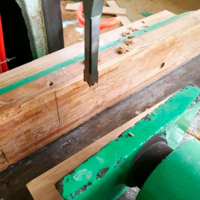 SquareDrill, nastavki za vrtanje lukenj v lesu  (4 nastavki) - Image 3