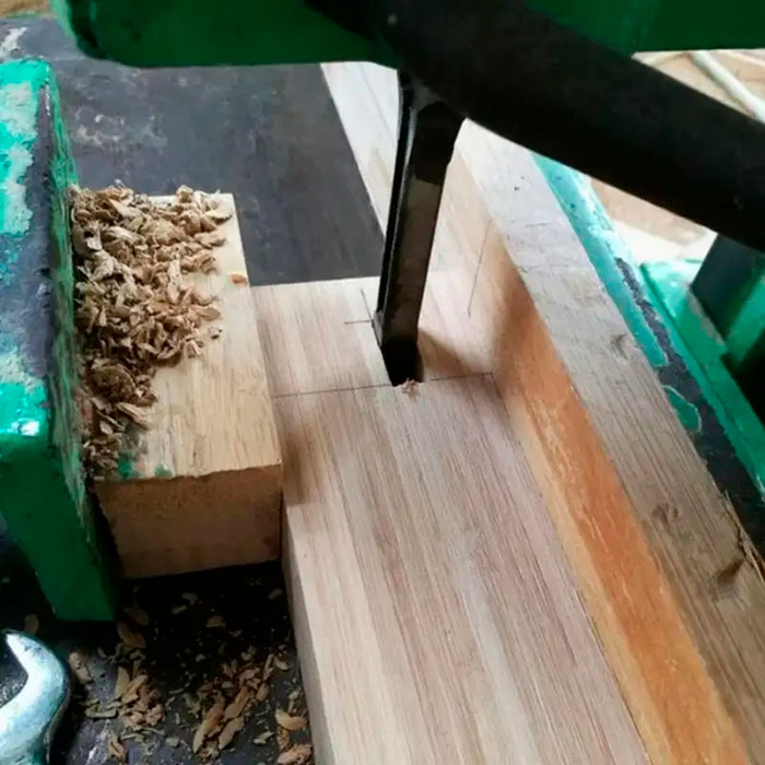 SquareDrill, nastavki za vrtanje lukenj v lesu  (4 nastavki) - Image 2