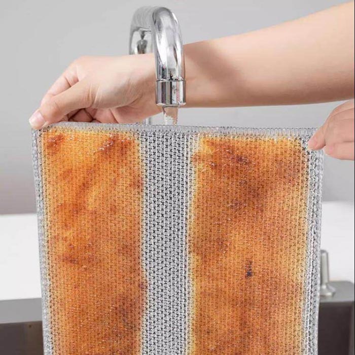 SteelCloths, trpežne krpe za čiščenje trdovratnih madežev (4 kosi) - Image 8