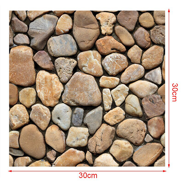 Stones3DWallpaper, tridimenzionalne stenske nalepke v imitaciji kamna (10 kos.) - Image 6