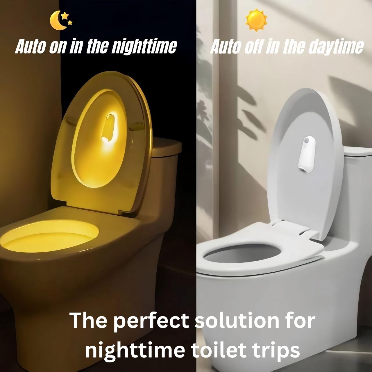 LED lučka s senzorjem gibanja za WC in dom, Toily - Image 10