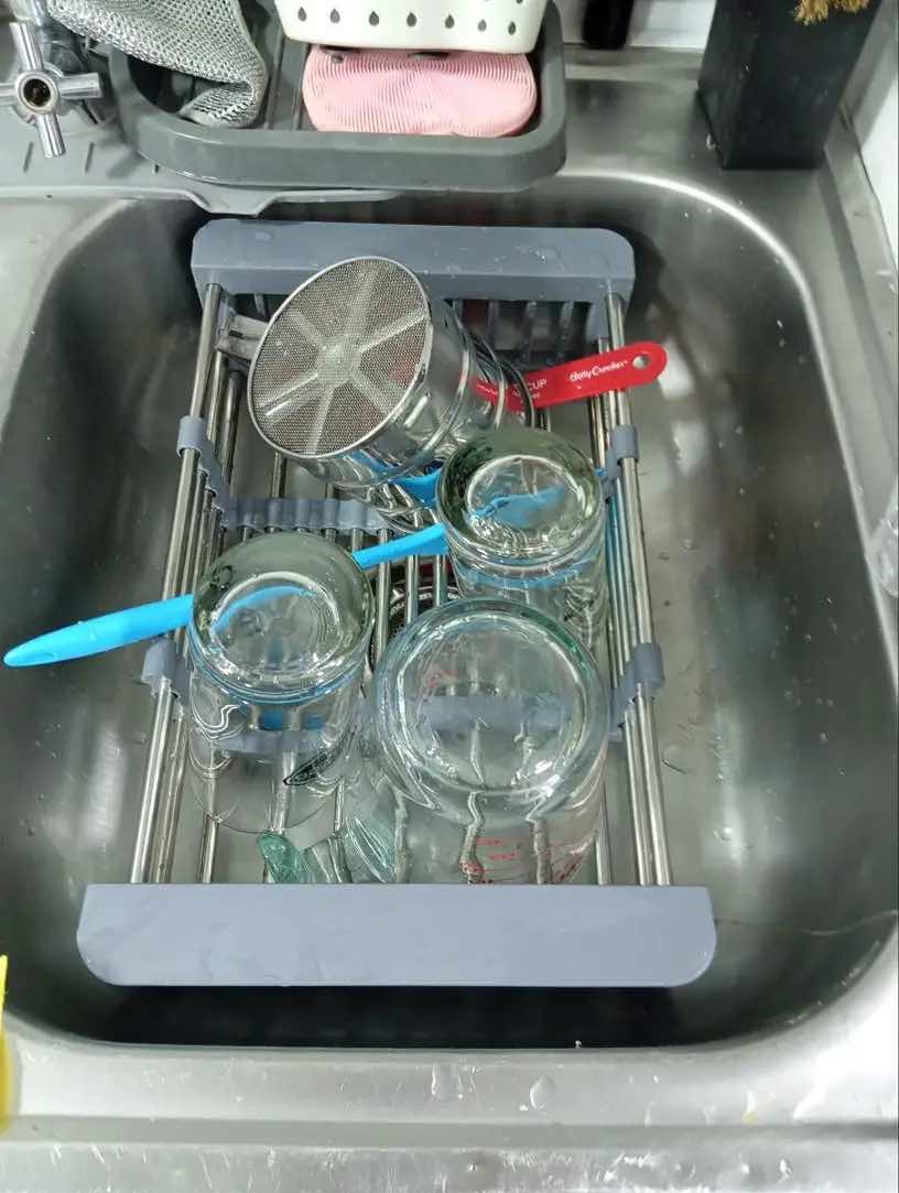 TopDrain, prilagodljiv odcejevalnik za sušenje posode in pranje živil - Image 10