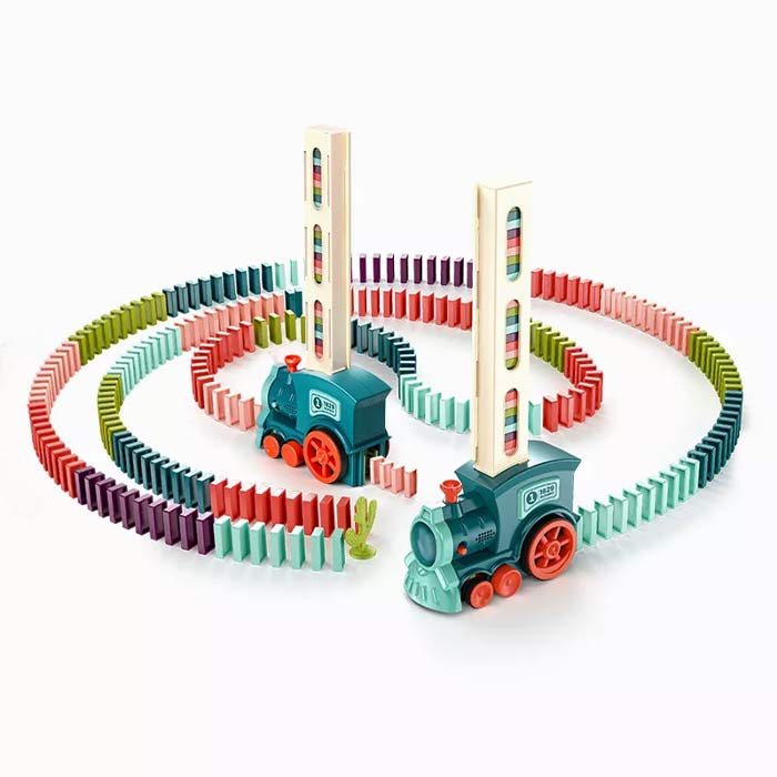 TrainDomino, vlak, ki zlaga domine - Image 5