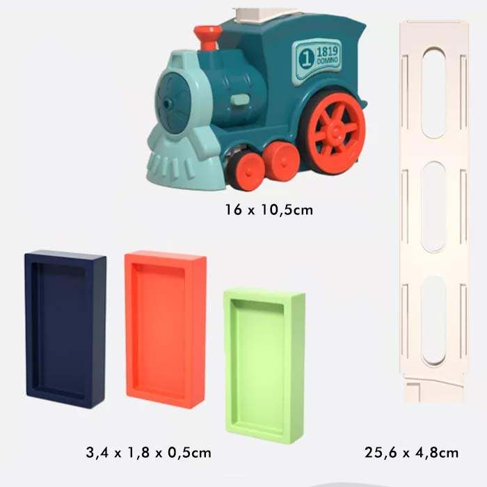 TrainDomino, vlak, ki zlaga domine - Image 6