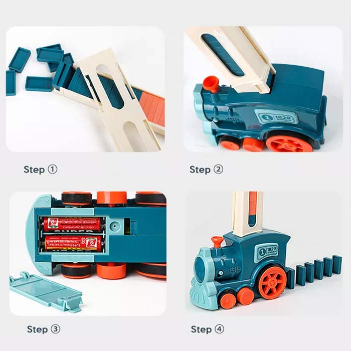 TrainDomino, vlak, ki zlaga domine - Image 7