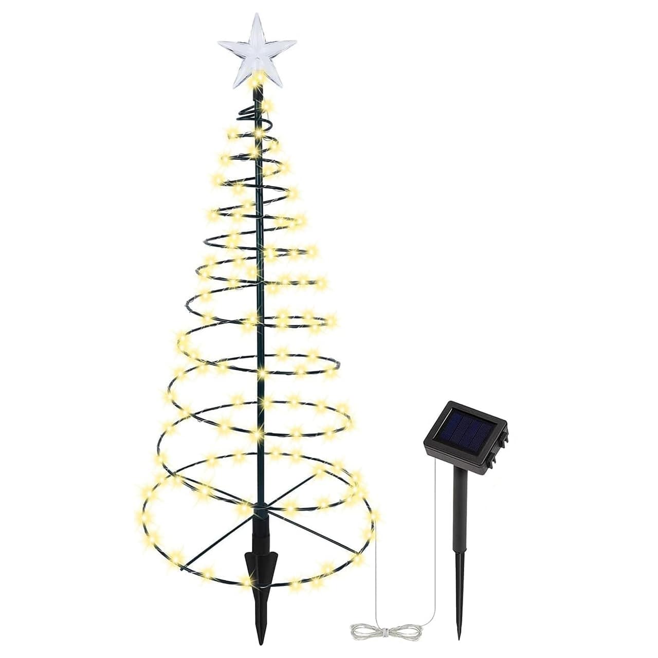 TreeSolar, božično drevesce z LED lučkami, ki se polnijo s sončno energijo - Image 10