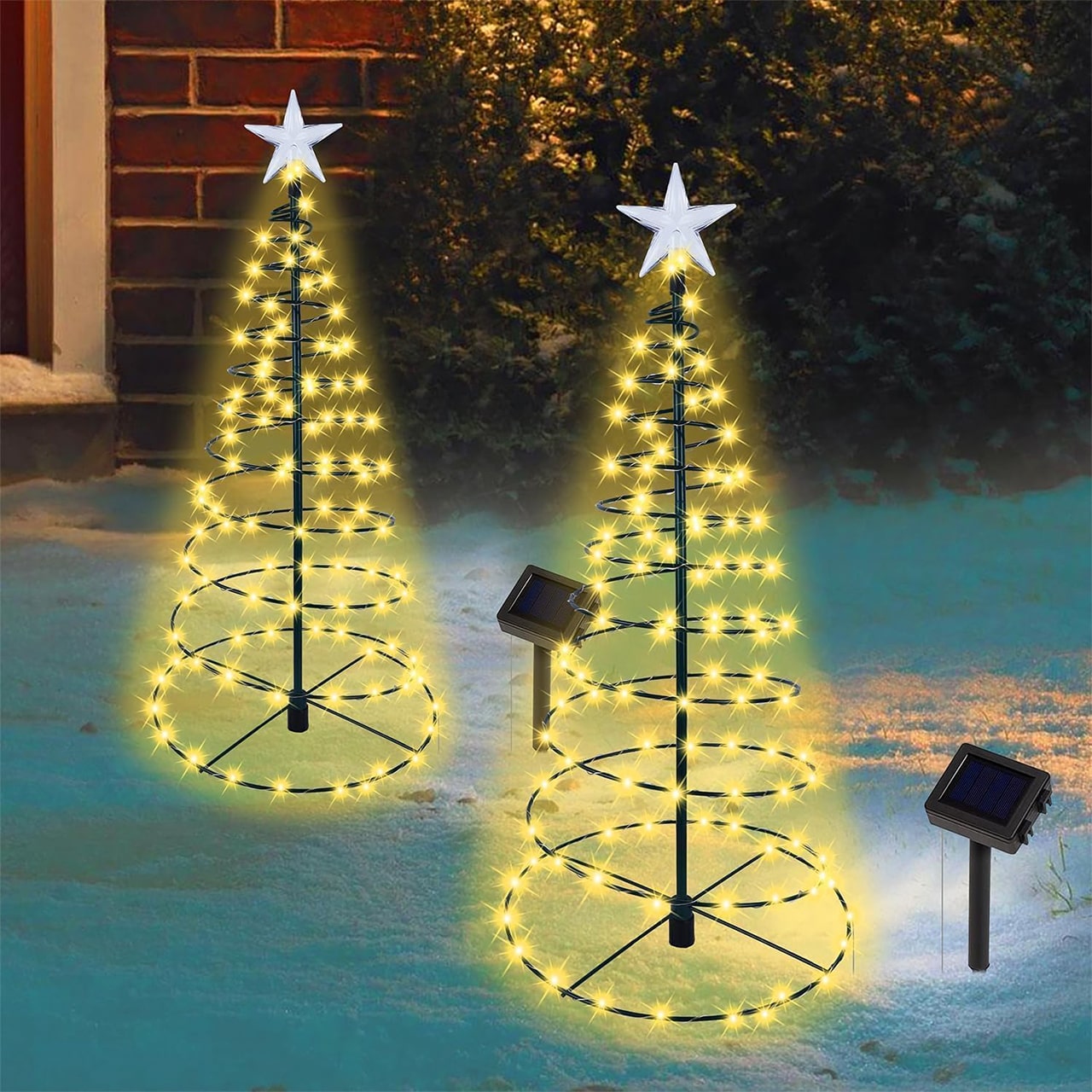 50 LED lučk za čarobno svetlobno dekoracijo.