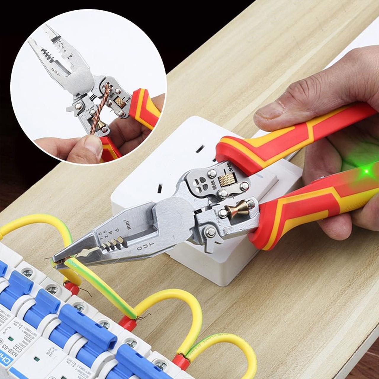 VoltagePliers, univerzalne klešče za električna dela z merilnikom napetosti - Image 8