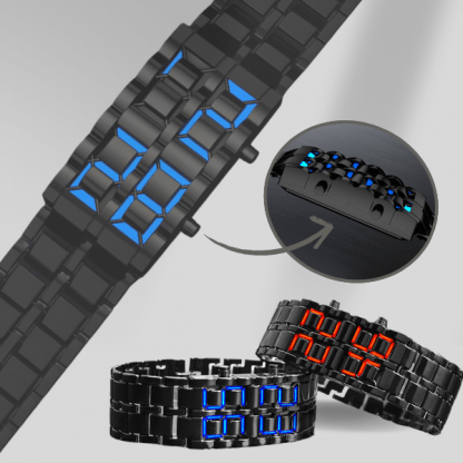 WATCHAIN-TST, TechTime LED zapestna ura - Image 2
