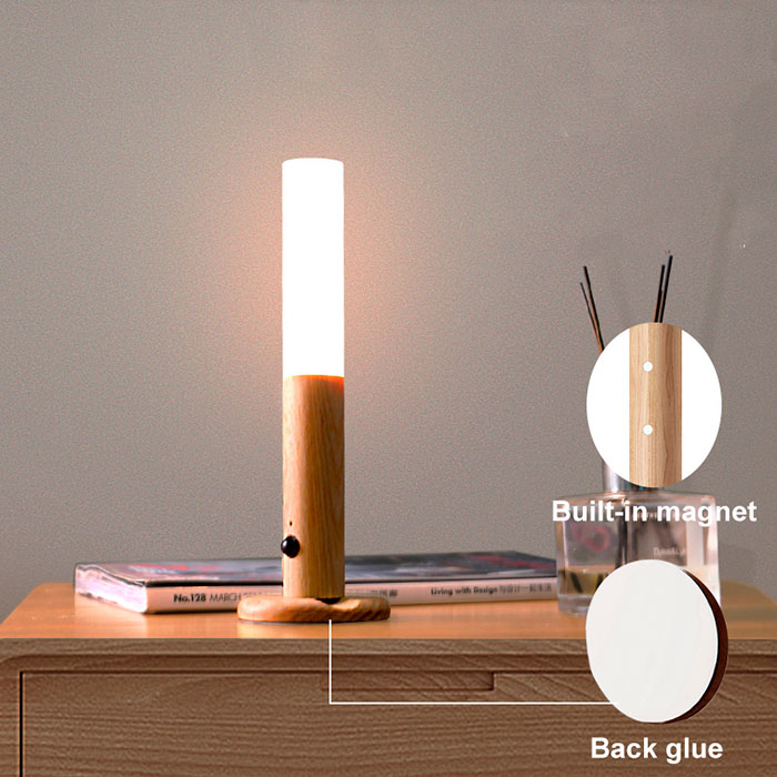 WallSensor, elegantna lesena svetilka, ki deluje na senzor - Image 5