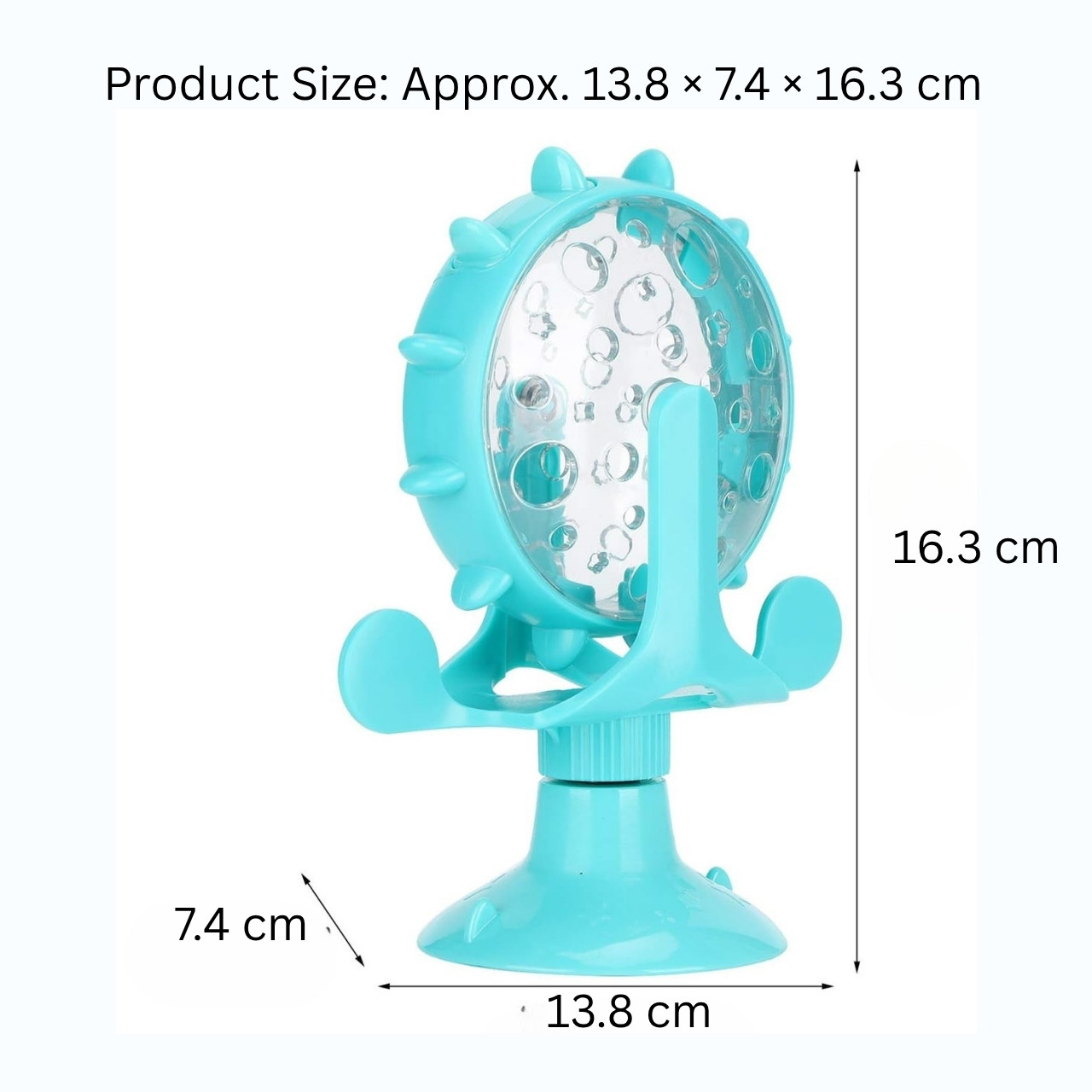 WheelToy, interaktivna vrteča se igrača s hrano za mačke in pse - Image 1