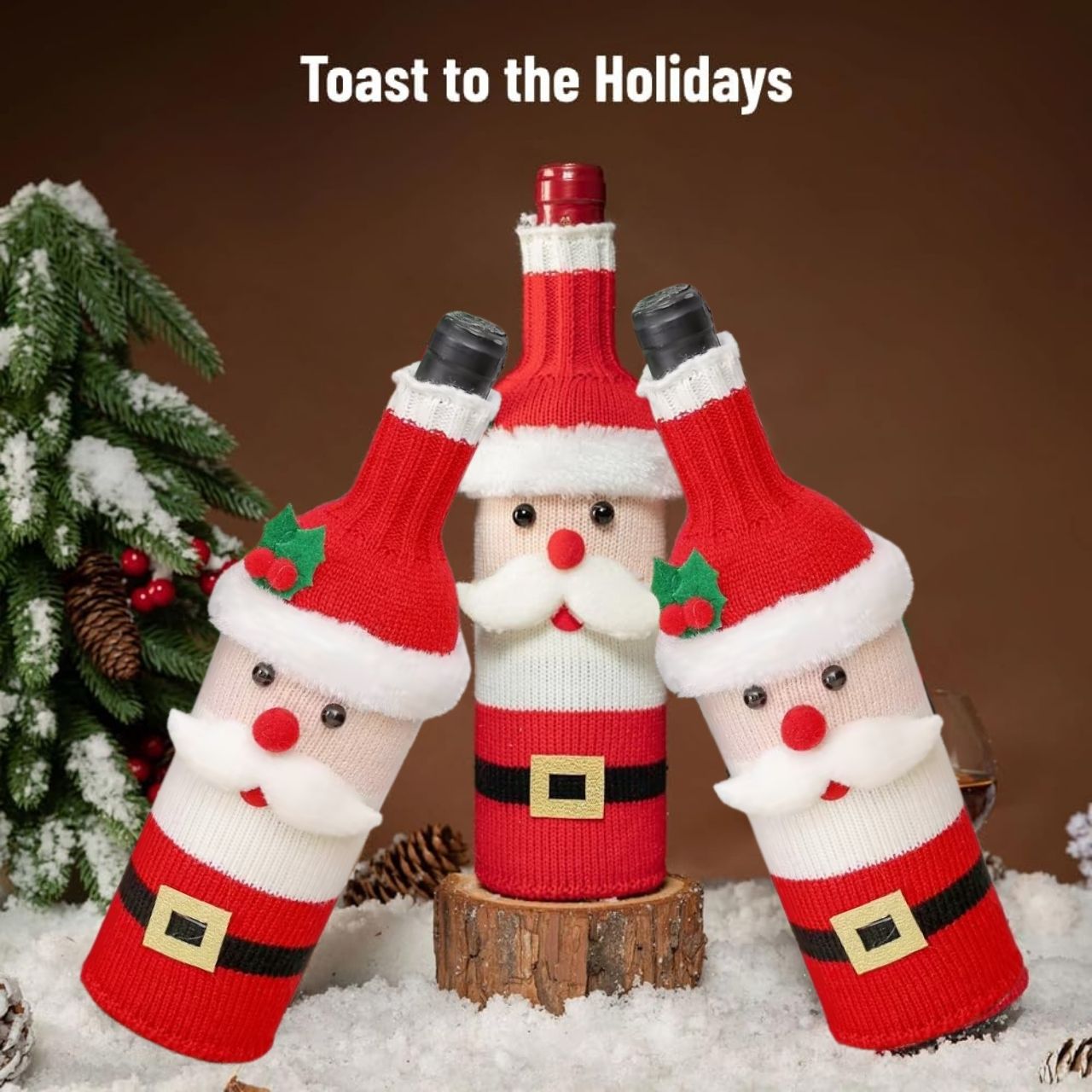 WineSanta, ovitek za steklenice Božiček - Image 4