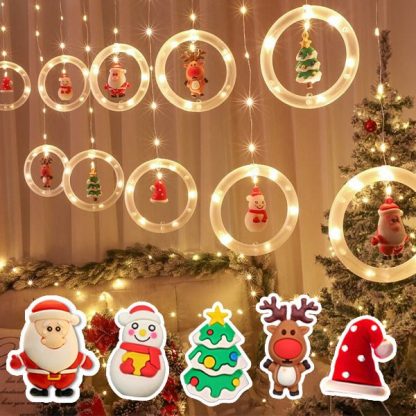XMASLED, Praznični LED obročki s figuricami - Image 2