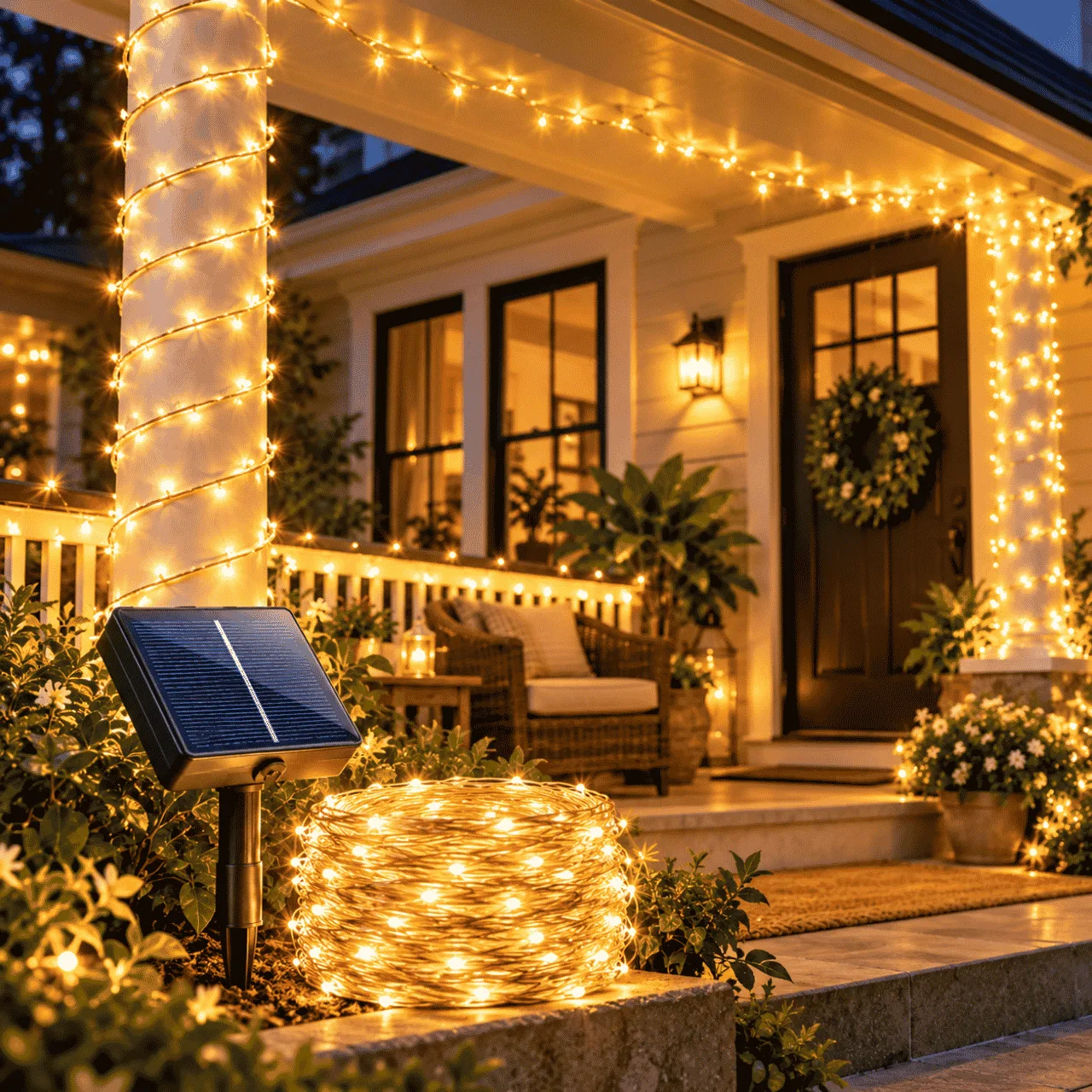 Solarna LED svetlobna veriga (12 m), YardLights - Image 3