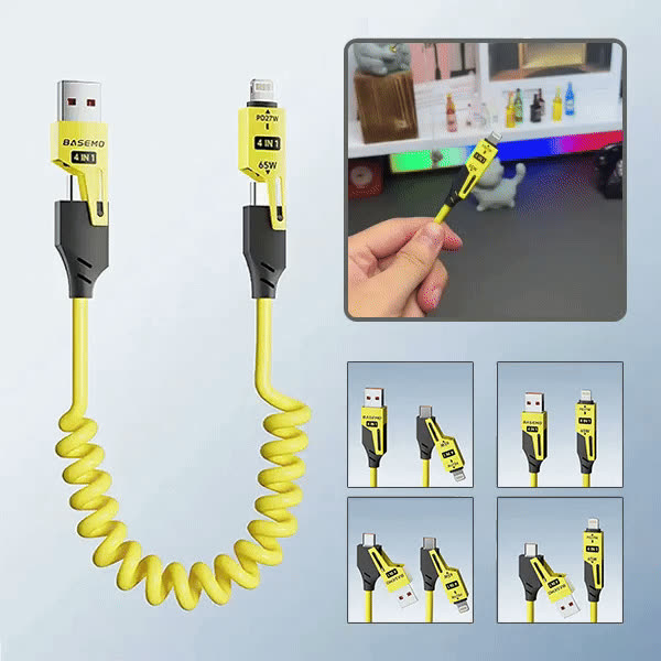 ZUTKA, FlexiCharge 4v1 polnilni kabel - video