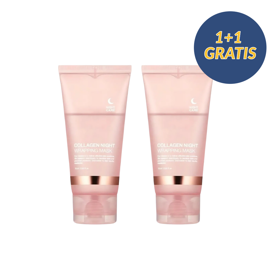 CollagenMask, kolagenska nočna maska za obraz s peel-off učinkom (1+1 GRATIS ) - Image 1