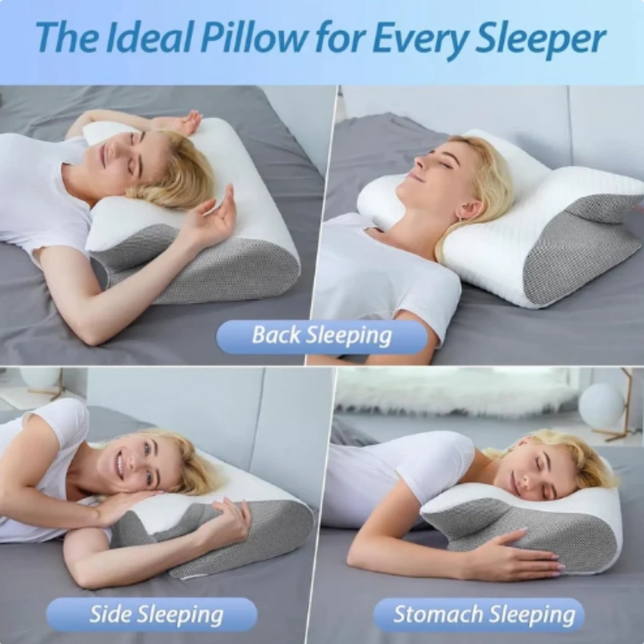 ButterflyPillow, ergonomski vzglavnik iz spominske pene - Image 2