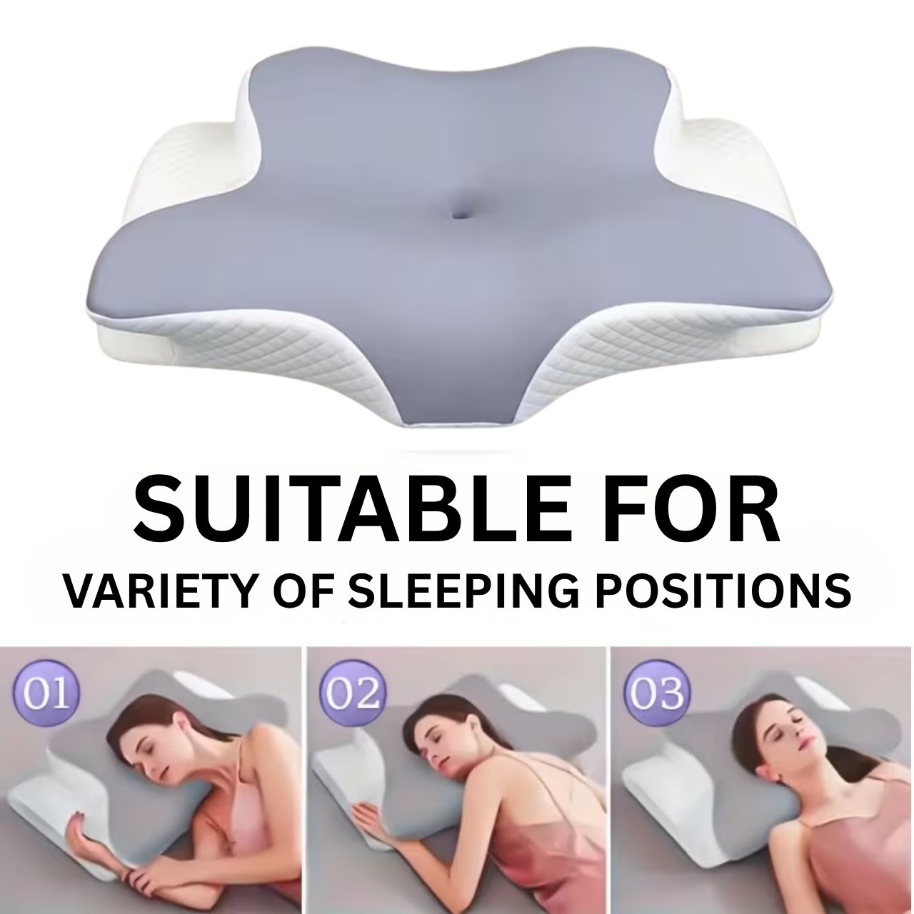 Ergonomski vzglavnik s spominsko peno, CervicalPillow - Image 5