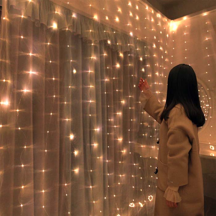 CurtainLED, zavesa s 300 LED lučmi (3x3m) - Image 3
