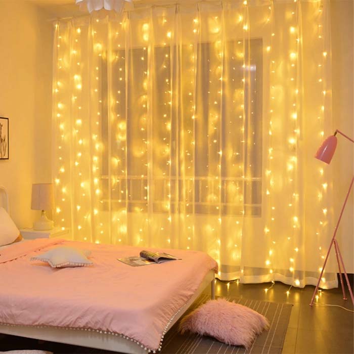 CurtainLED, zavesa s 300 LED lučmi (3x3m) - Image 4