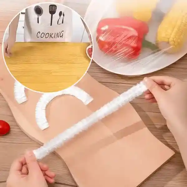 Wraps, prilagodljive zaščitne prevleke za hrano Wraps (100 kosov) - Image 1
